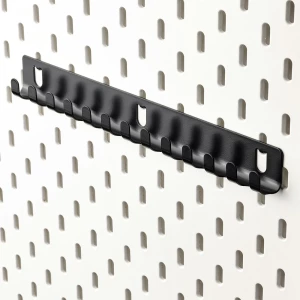 Вешалка - SKÅDIS / SKАDIS IKEA/ СКОДИС ИКЕА,  28х3 см, черный