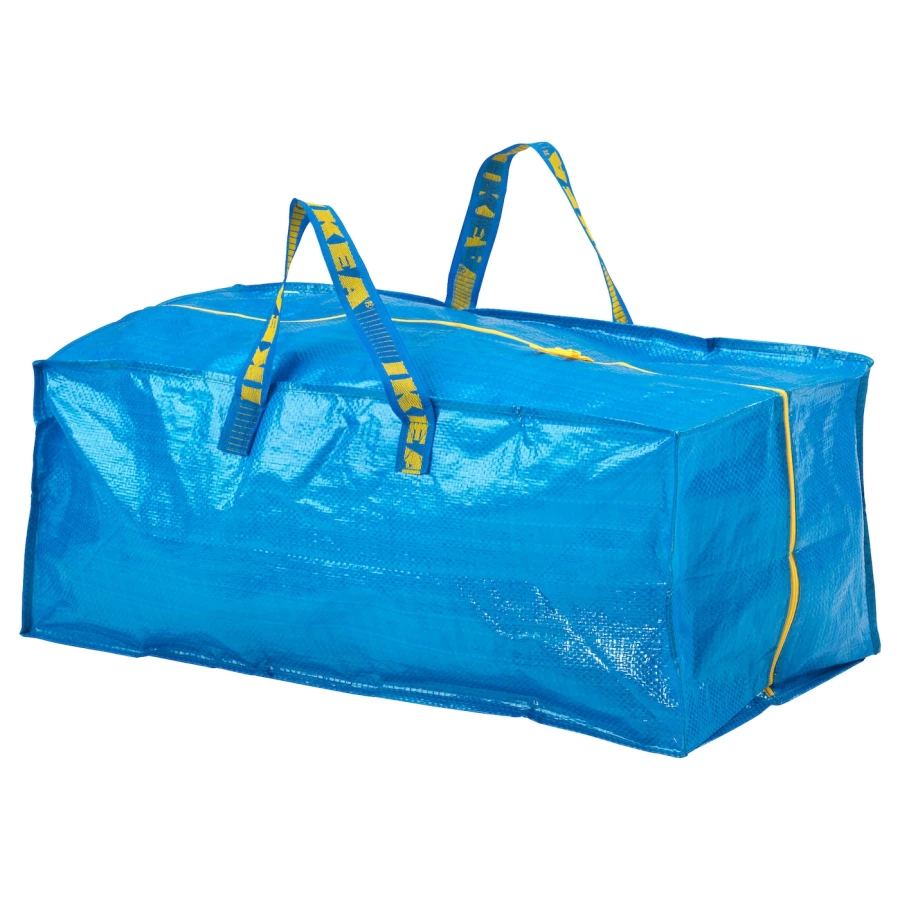 Сумка для коляски - FRAKTA IKEA/ ФРАКТА ИКЕА, 73х30 см, синий (изображение №1)