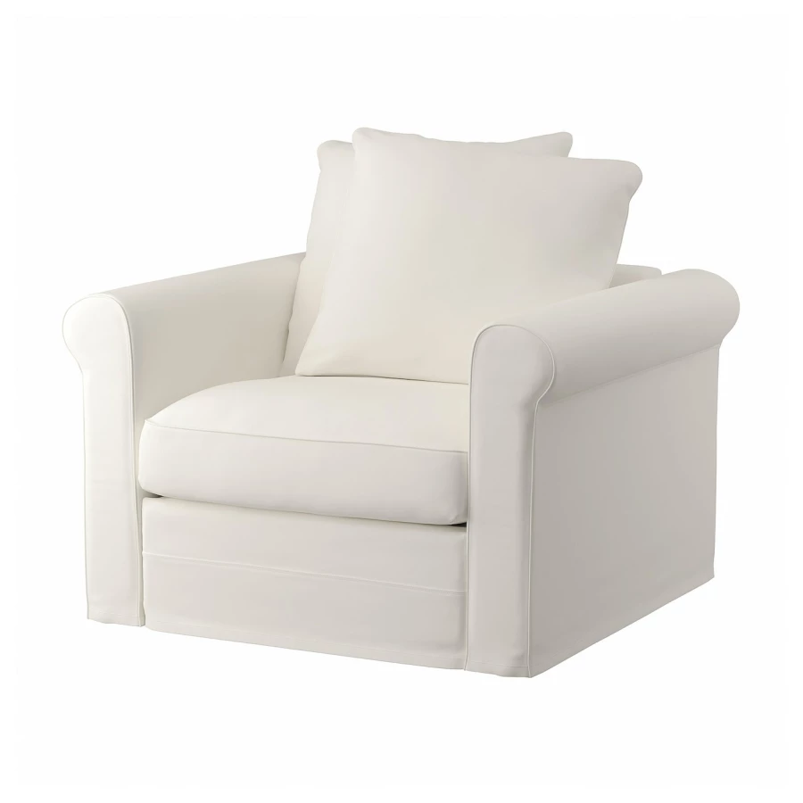 Кресло - IKEA GRÖNLID/GRONLID, 107х98х104 см, белый, ГРОНЛИД ИКЕА (изображение №1)