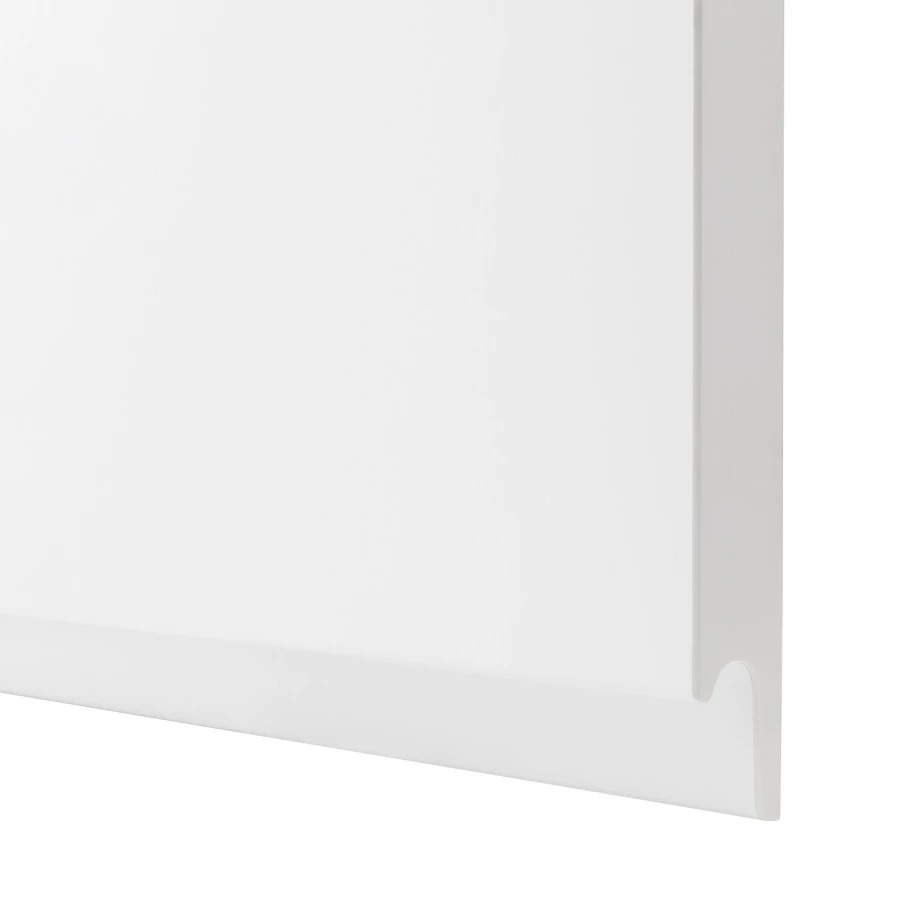 Фасад ящика - IKEA VOXTORP, 20х40 см, матовый белый, ВОКСТОРП ИКЕА (изображение №5)