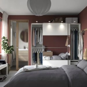 Второе фото. PAX / MEHAMN/AULI Шкаф-купе ИКЕА