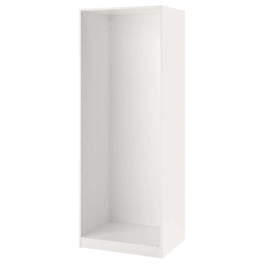 Каркас гардероба - IKEA PAX, 75x58x201 см, белый ПАКС ИКЕА (изображение №1)