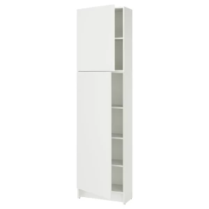 Высокий напольный шкаф - IKEA KNOXHULT/ИКЕА КНОКСХУЛЬТ, 228 см х 60 см х 31 см, белый