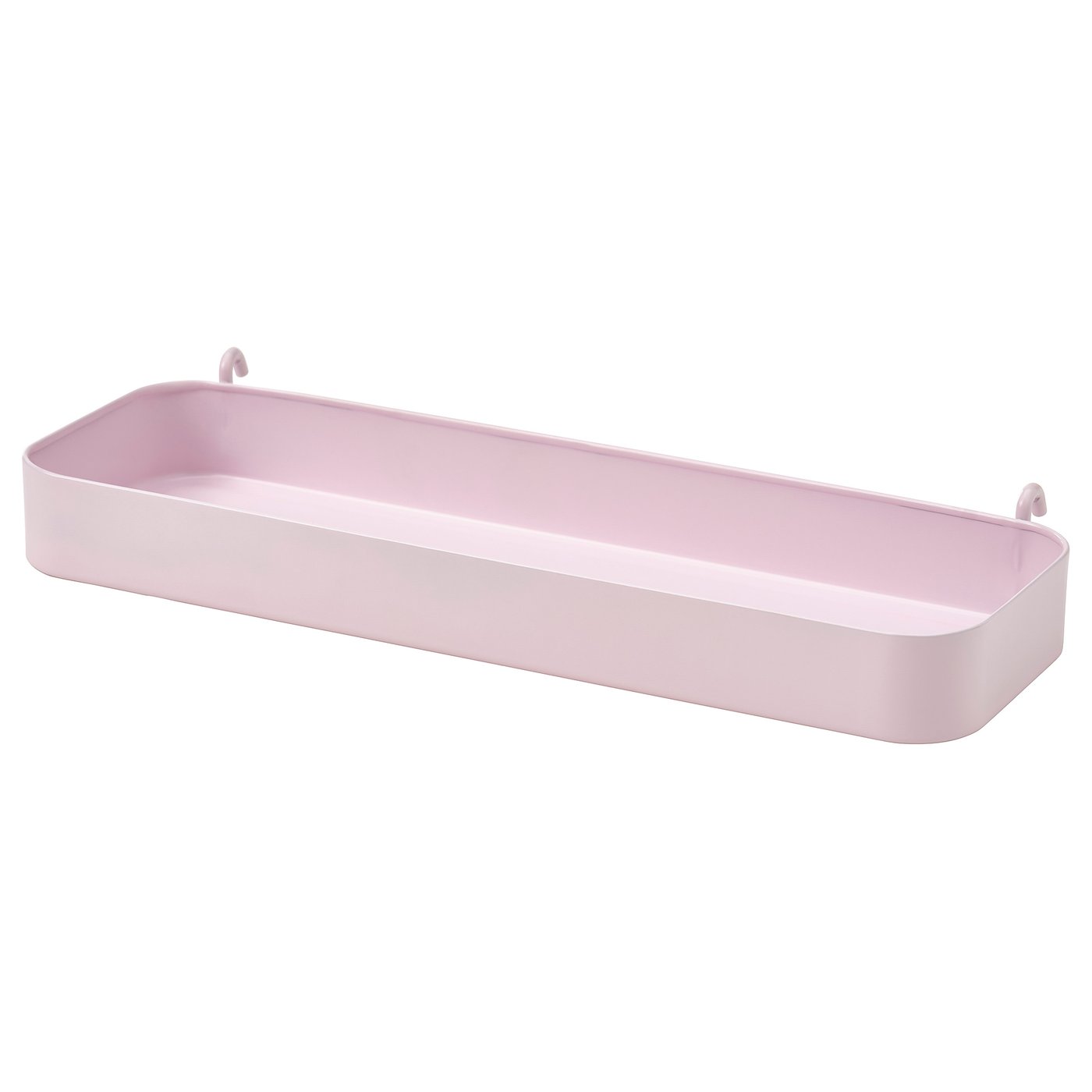 Полка IKEA SKÅDIS/СКОДИС ИКЕА, 28х9 см, розовый