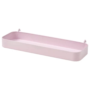 Полка IKEA SKÅDIS/СКОДИС ИКЕА, 28х9 см, розовый