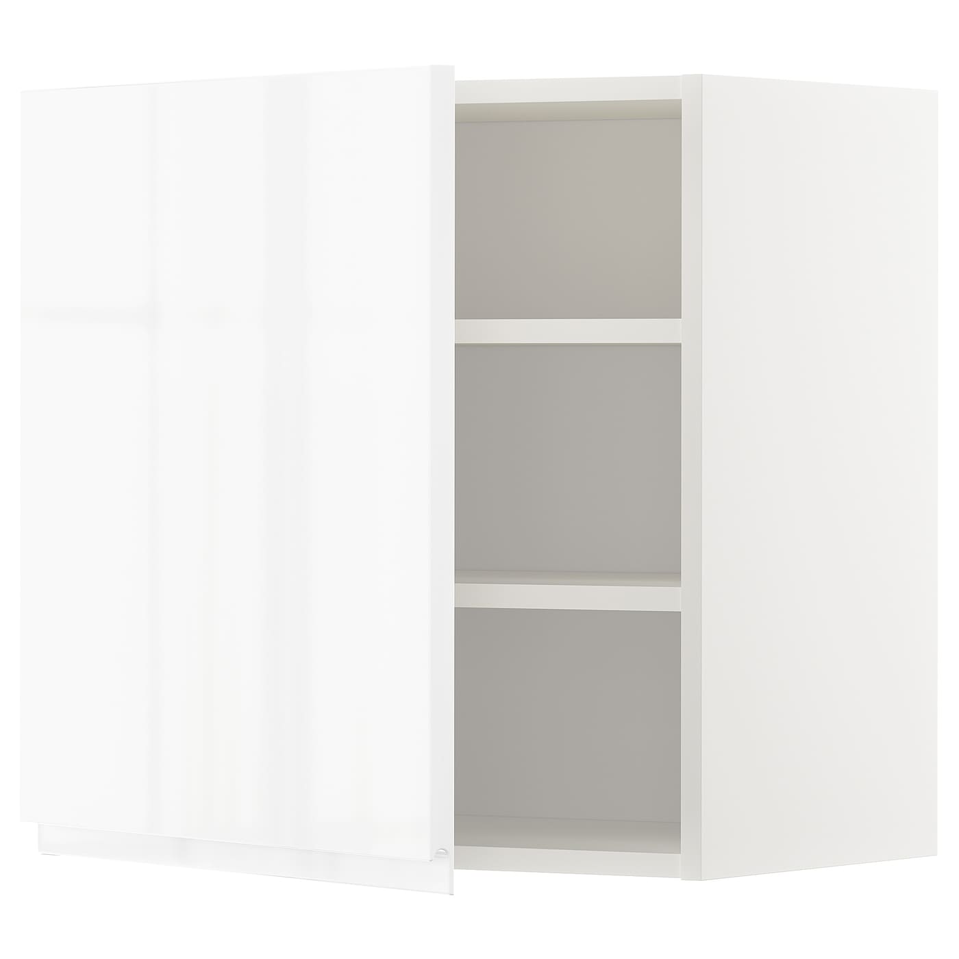 Навесной шкаф с полкой - METOD IKEA/ МЕТОД ИКЕА, 60х60 см, белый