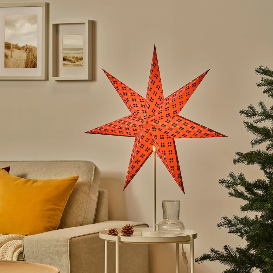 IKEA STRÅLA/СТРОЛА Интерьерное украшение, 70 см (изображение №2)