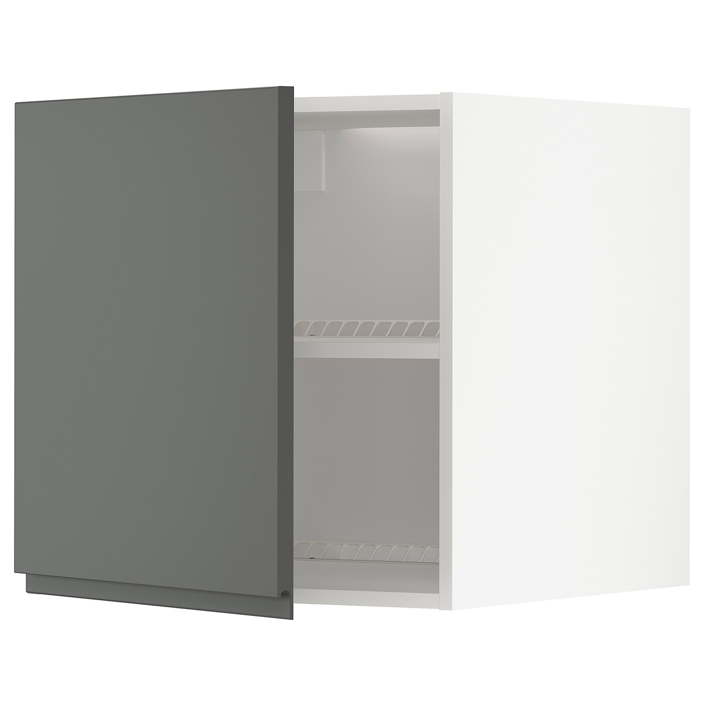 Шкаф для холодильника/морозильной камеры - METOD  IKEA/  МЕТОД ИКЕА, 60х60 см, белый/серый
