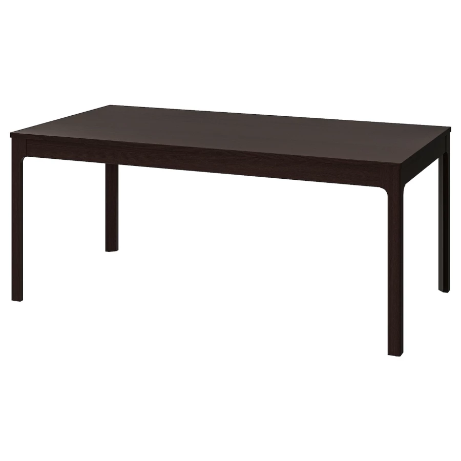 Раздвижной обеденный стол - IKEA EKEDALEN, 180/240х90 см, темно-коричневый, ЭКЕДАЛЕН ИКЕА (изображение №1)