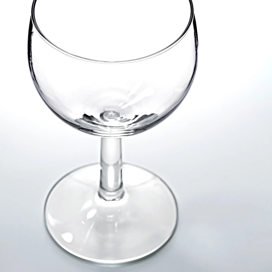 Набор бокалов для вина, 6 шт. - IKEA FÖRSIKTIGT/FORSIKTIGT, 160 мл, прозрачное стекло, ФЕРСИКТИГТ ИКЕА (изображение №2)