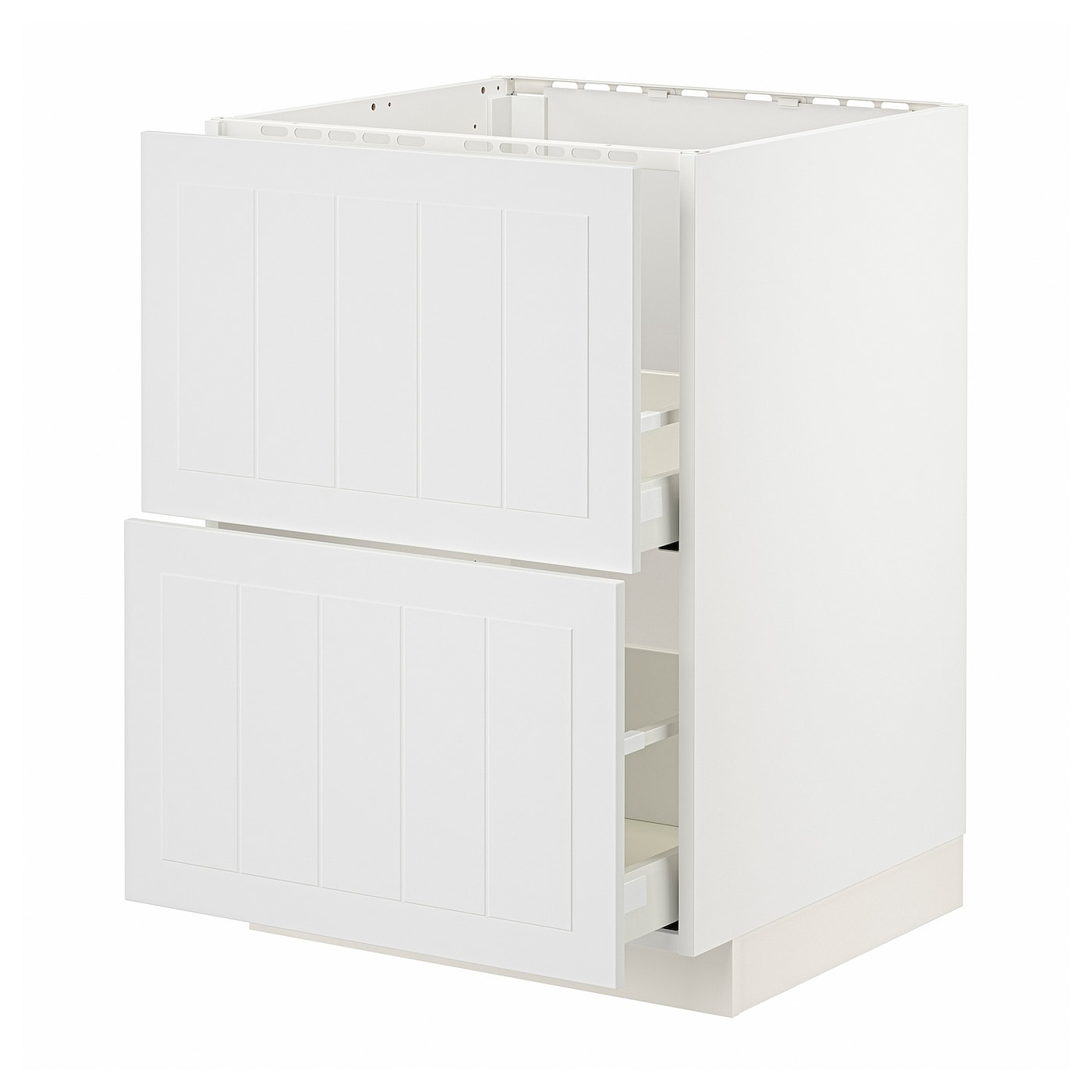 Напольный шкаф - METOD / MAXIMERA IKEA/ МЕТОД/ МАКСИМЕРА ИКЕА,  60х60 см, белый