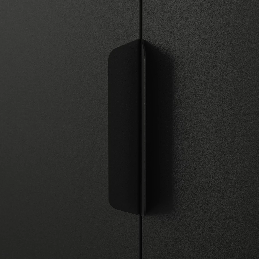 Шкаф - TROTTEN IKEA/ ТРОТТЕН ИКЕА,  110х70 см, черный (изображение №5)