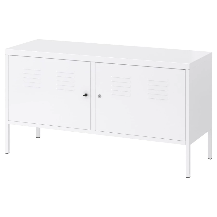 Шкаф - IKEA PS/ ИКЕА ПС, 119х63 см, белый (изображение №1)