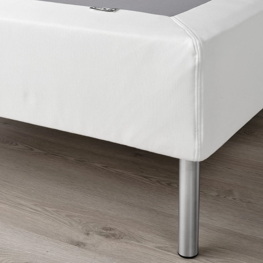 Каркас кровати - LYNGÖR / LYNGОR IKEA/ ЛЮНГЕРЬ ИКЕА, 180х200 см, белый (изображение №3)
