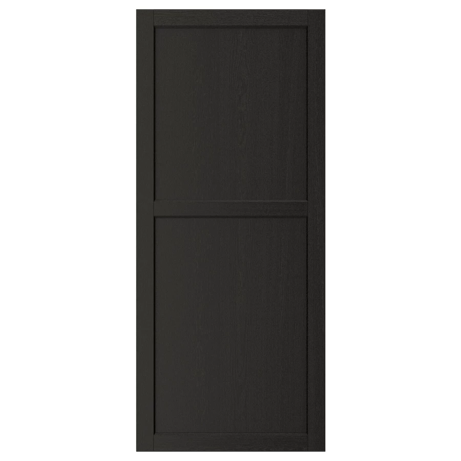 Дверца - IKEA LERHYTTAN, 140х60 см, черный, ЛЕРХЮТТАН ИКЕА (изображение №1)