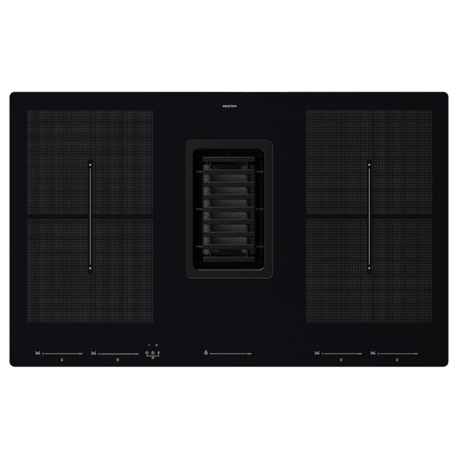 Индукционная варочная панель - FÖRDELAKTIG / FОRDELAKTIG IKEA/ ФОРДЕЛАКТИГ ИКЕА,  83 см, черный (изображение №1)