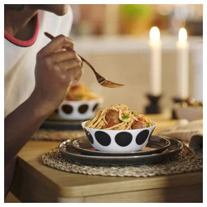 Второе фото. Миска - IKEA OFTAST/ ОФТАСТ ИКЕА, 15 см, белый