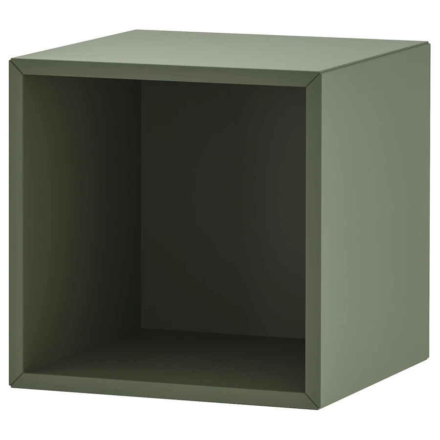 Навесной шкаф - IKEA EKET/ЭКЕТ ИКЕА, 35х35х35 см, зеленый (изображение №1)