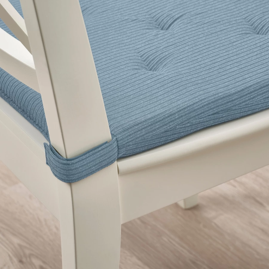 Подушка на стул - IKEA JUSTINA, голубой, ЮСТИНА ИКЕА (изображение №3)