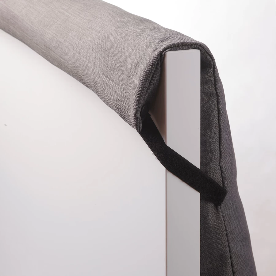 Подушка на изголовье - MALM IKEA/ МАЛЬМ  ИКЕА, 160х60 см, серый (изображение №3)