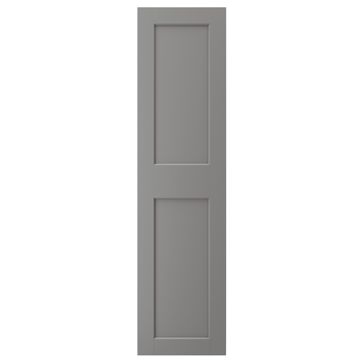 Дверца шкафа - GRIMO  IKEA/ ГРИМО ИКЕА,195х50 см, серый
