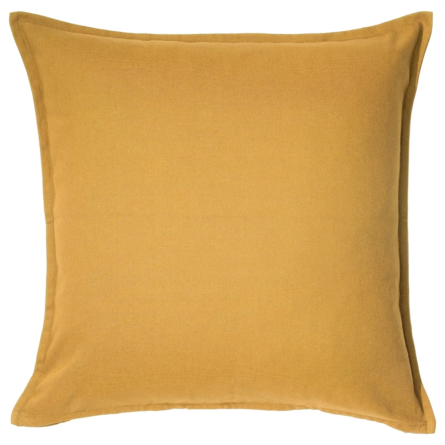 Чехол на подушку - GURLI IKEA/ ГУРЛИ ИКЕА, 50х50 см,  желтый (изображение №1)
