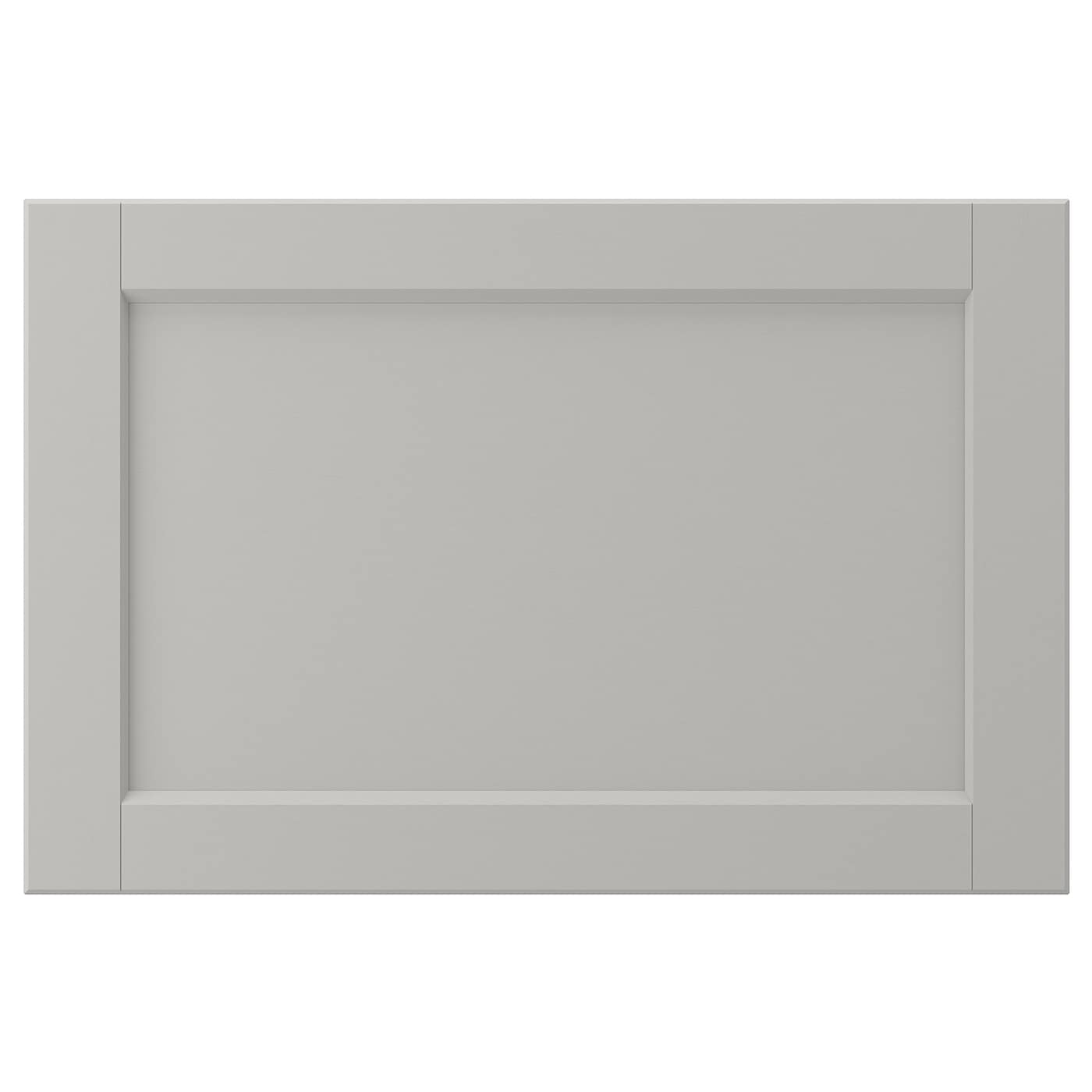 Фасад ящика - IKEA LERHYTTAN, 40х60 см, светло-серый, ЛЕРХЮТТАН ИКЕА