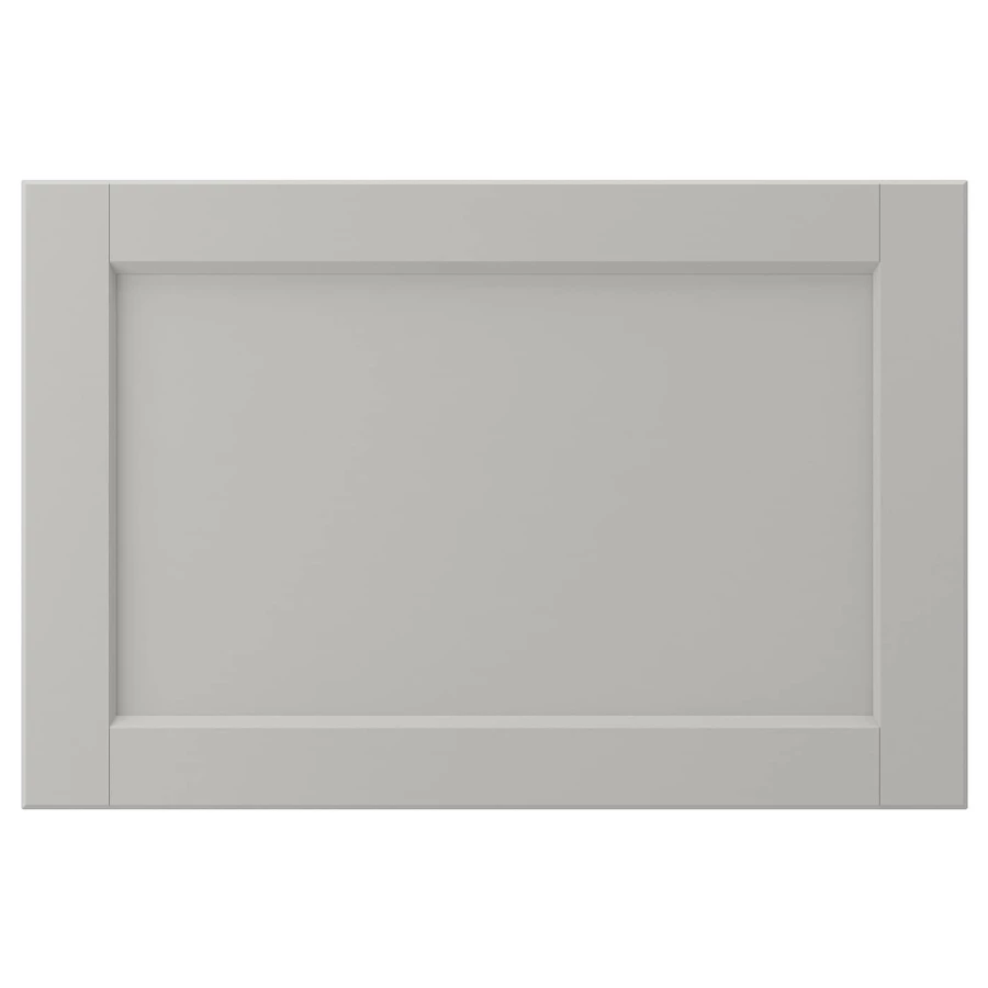 Фасад ящика - IKEA LERHYTTAN, 40х60 см, светло-серый, ЛЕРХЮТТАН ИКЕА (изображение №1)