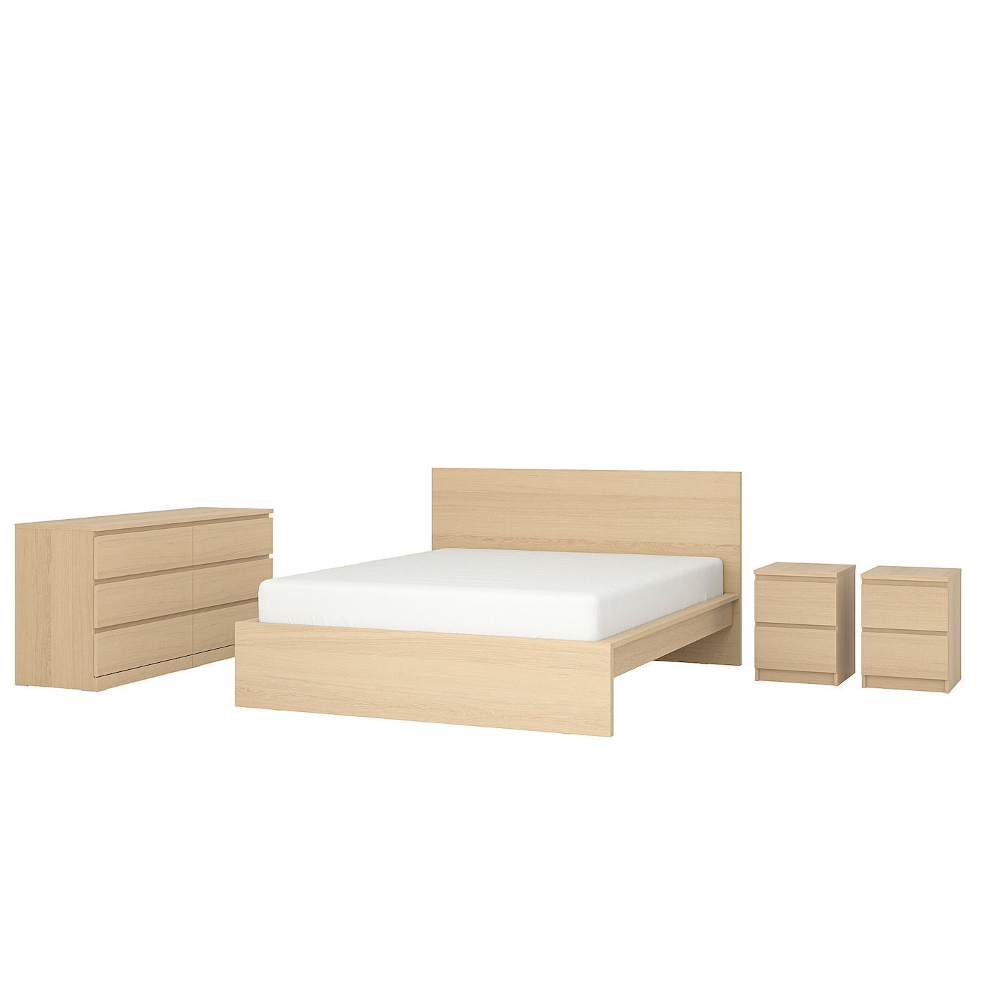MALM Комплект мебели для 4 спален ИКЕА