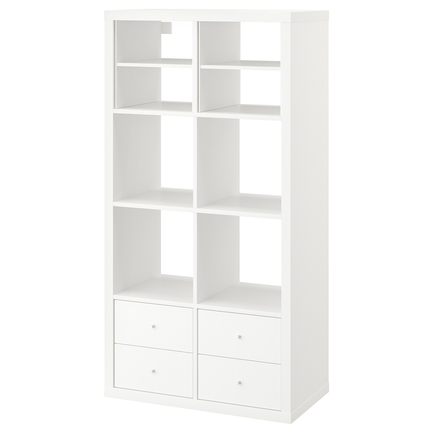 Книжный шкаф - IKEA KALLAX, 147х39х77 см, белый, КАЛЛАКС ИКЕА