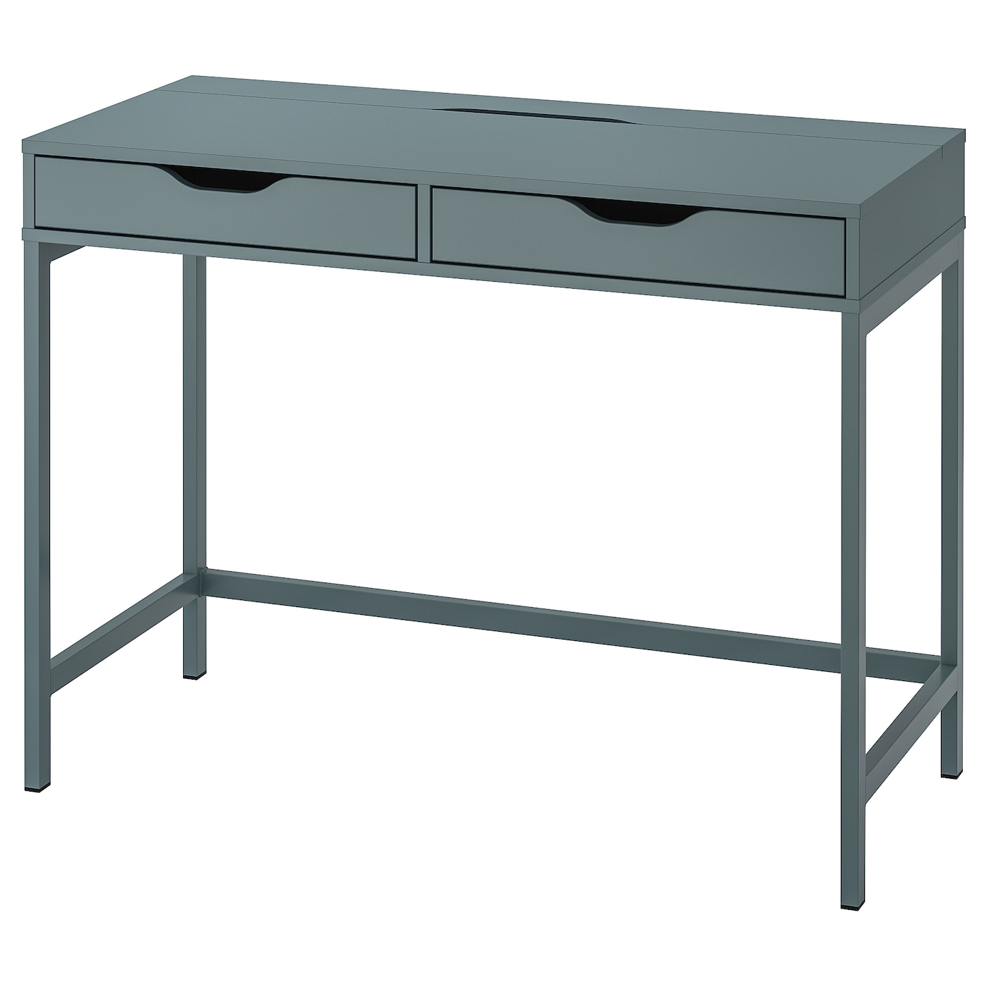 Письменный стол с ящиками - IKEA ALEX/АЛЕКС ИКЕА, 100x48 см, серый