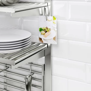 Второе фото. Магнитный зажим - KUNGSFORS IKEA/КУНГСФОРС ИКЕА, серый