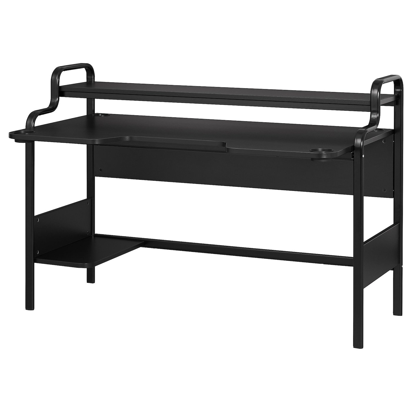 Игровой стол - IKEA FREDDE, 140х74х73 см, черный, ФРЕДДЕ ИКЕА