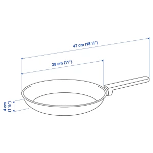 Второе фото. MIDDAGSMAT Сковороды ИКЕА