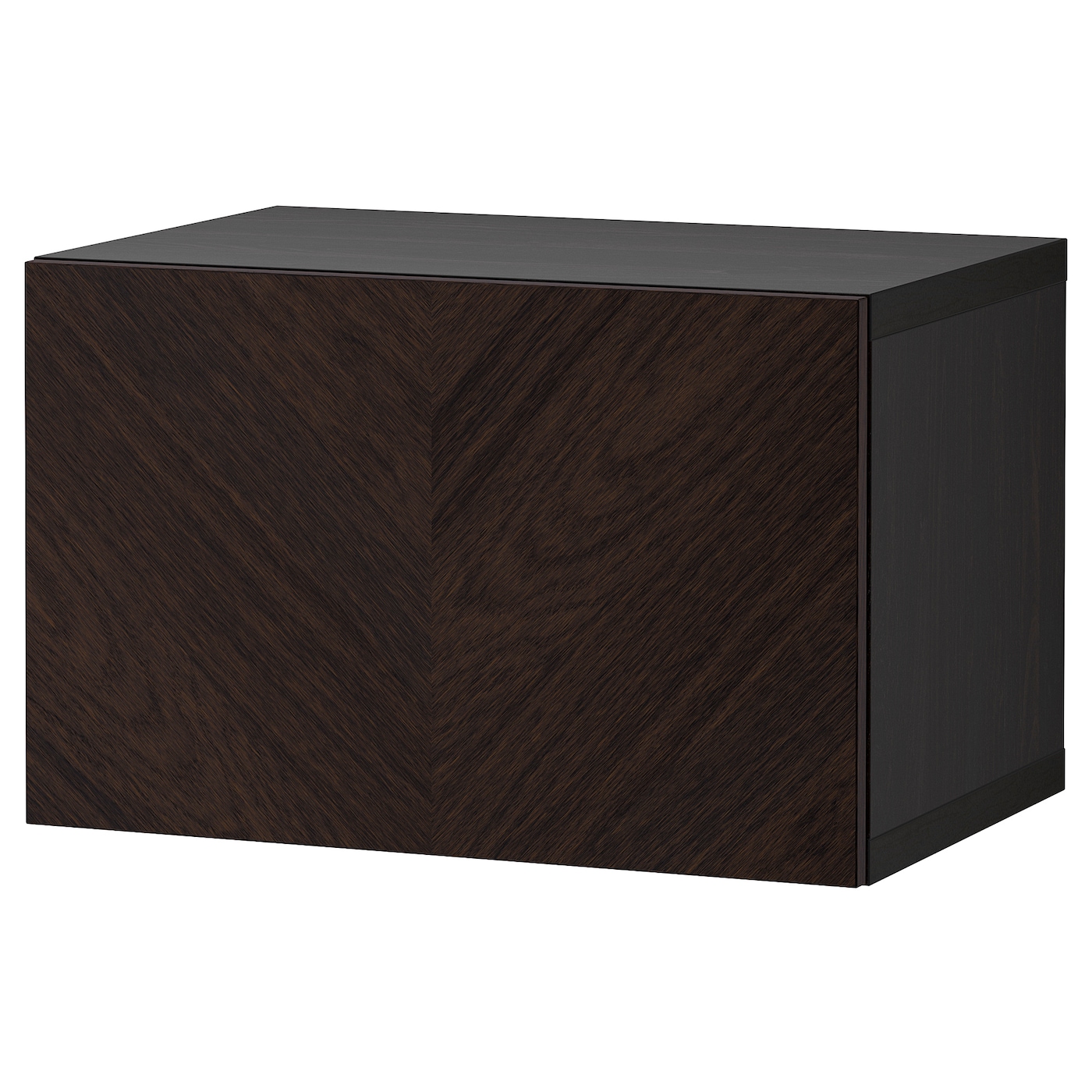 Комбинация навесного шкафа - IKEA BESTÅ/BESTA/БЕСТО ИКЕА, 38х42х60 см, темно-коричневый