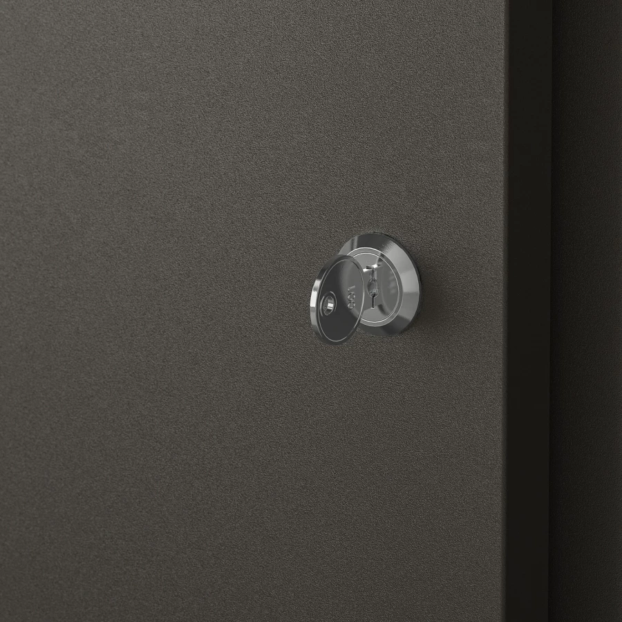 Комбинация шкафов - IKEA TROTTEN/ТРОТТЕН ИКЕА, 180х240 см, черный (изображение №5)