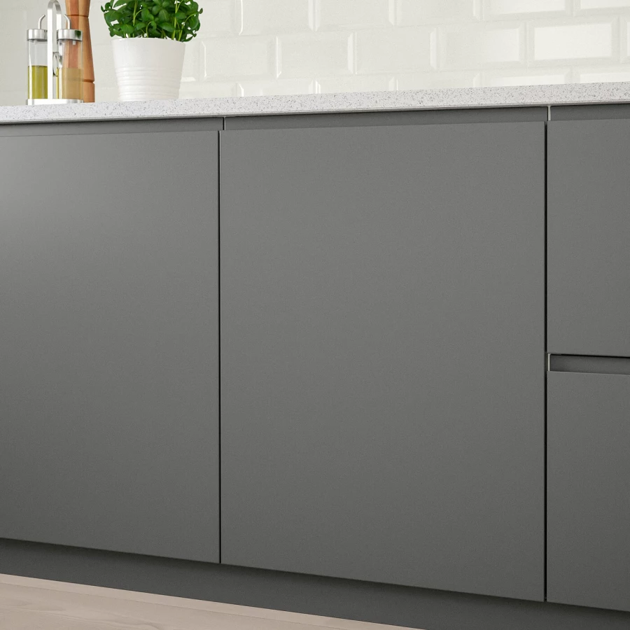Дверца - IKEA VOXTORP, 40х40 см, темно-серый, ВОКСТОРП ИКЕА (изображение №4)