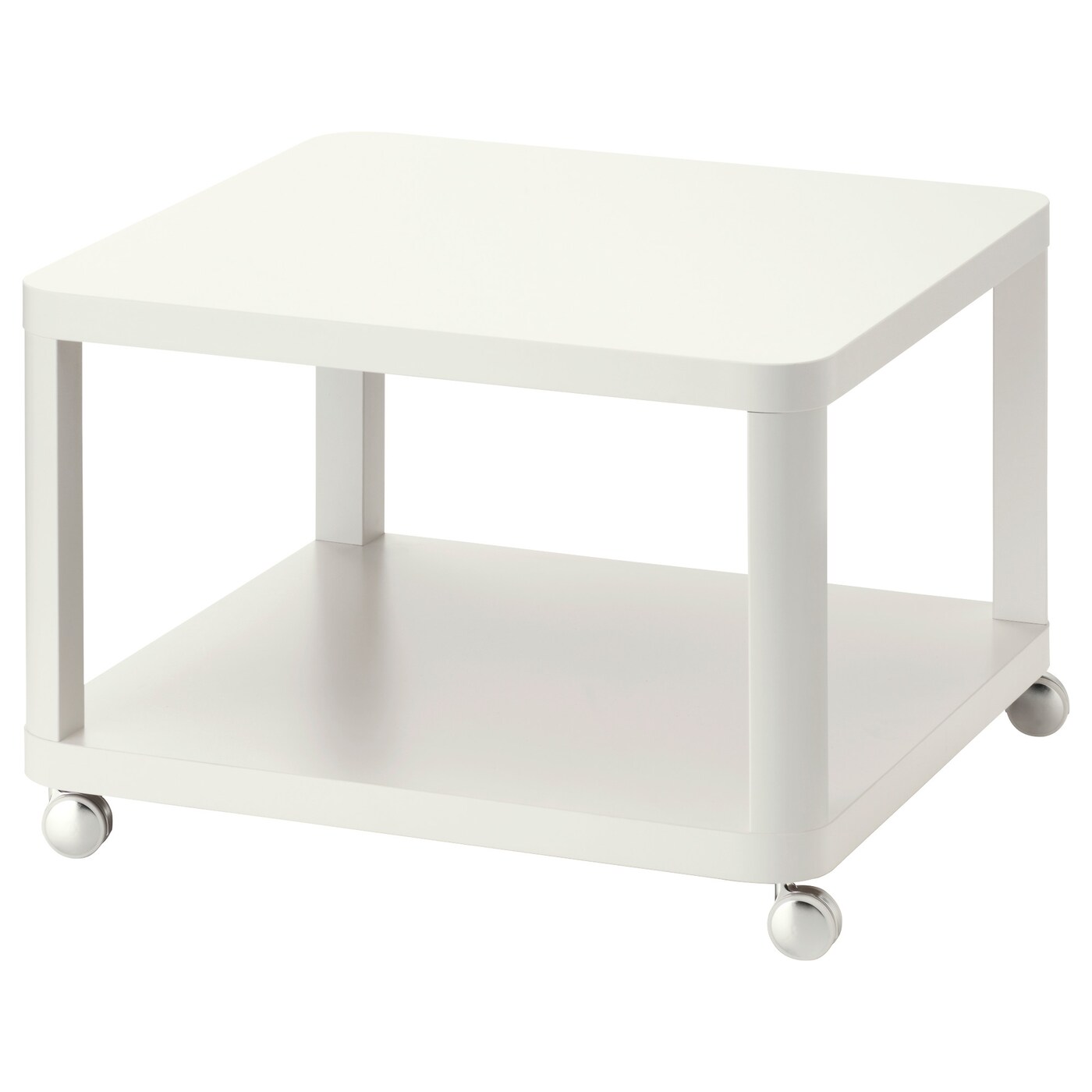 Столик придиванный - IKEA TINGBY/ТИНГБИ ИКЕА, 45х64х64 см, белый