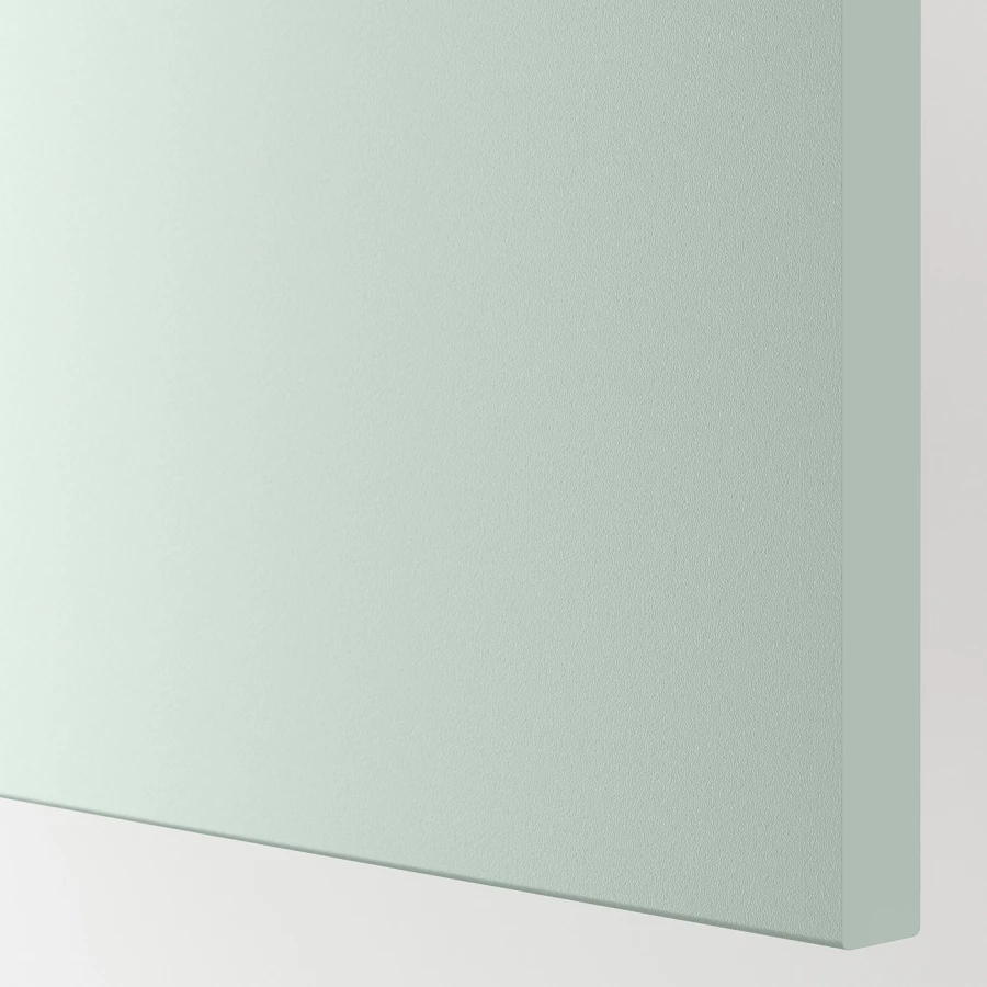 Фронтальная панель для ящика - IKEA ENHET, 15х40 см, бледно-зеленый, ЭНХЕТ ИКЕА (изображение №2)