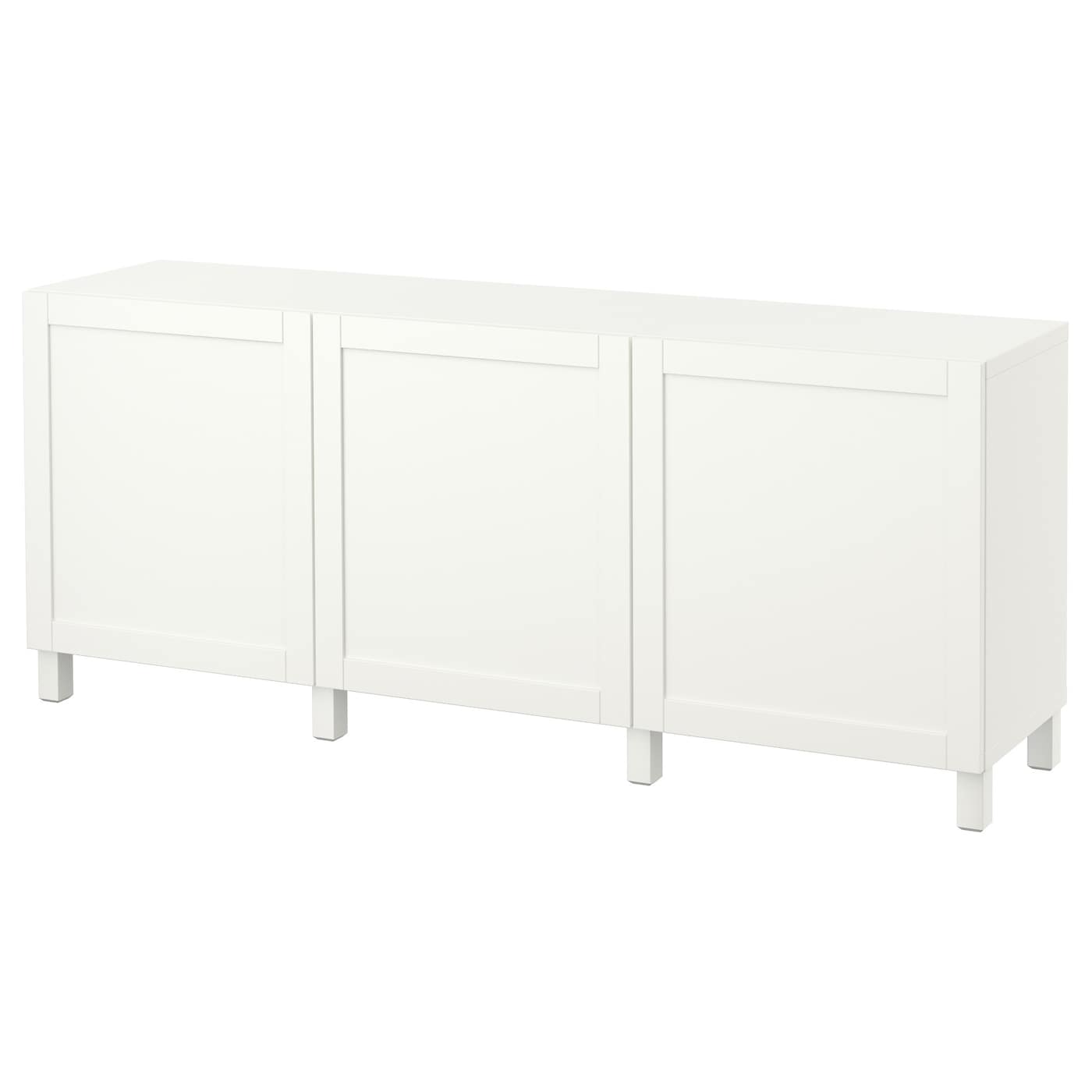 Комбинация для хранения - IKEA BESTÅ/BESTA/БЕТСА/БЕСТО ИКЕА 180x40x74 см, белый,