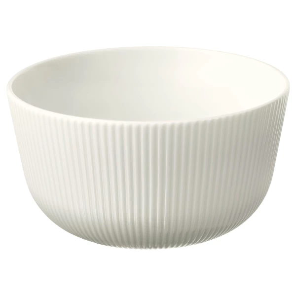Миска - IKEA OFANTLIGT, 13 см, белый, ОФАНТЛИГТ ИКЕА