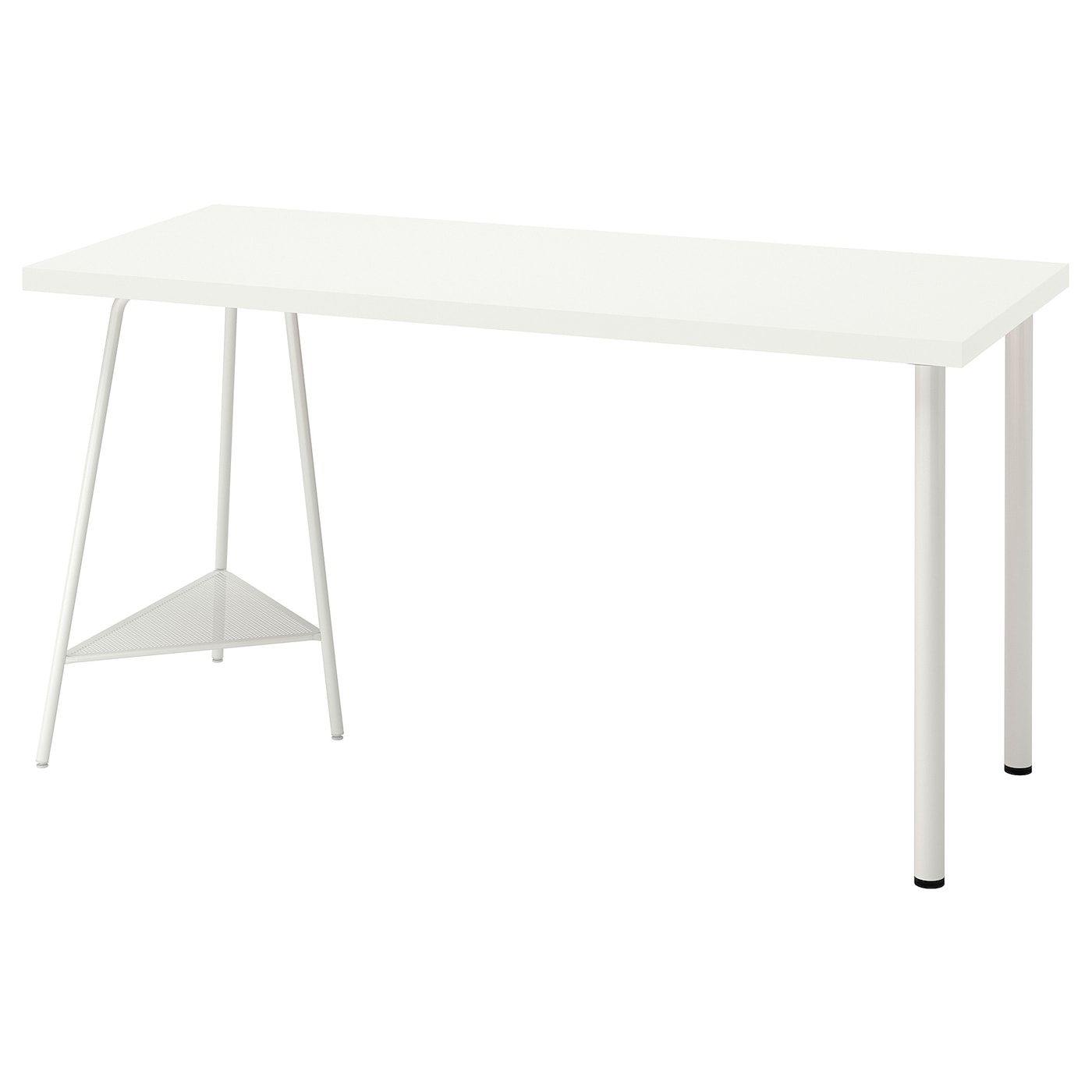 Письменный стол - IKEA LAGKAPTEN/TILLSLAG, 140х60 см, белый, ЛАГКАПТЕН/ТИЛЛЬСЛАГ ИКЕА
