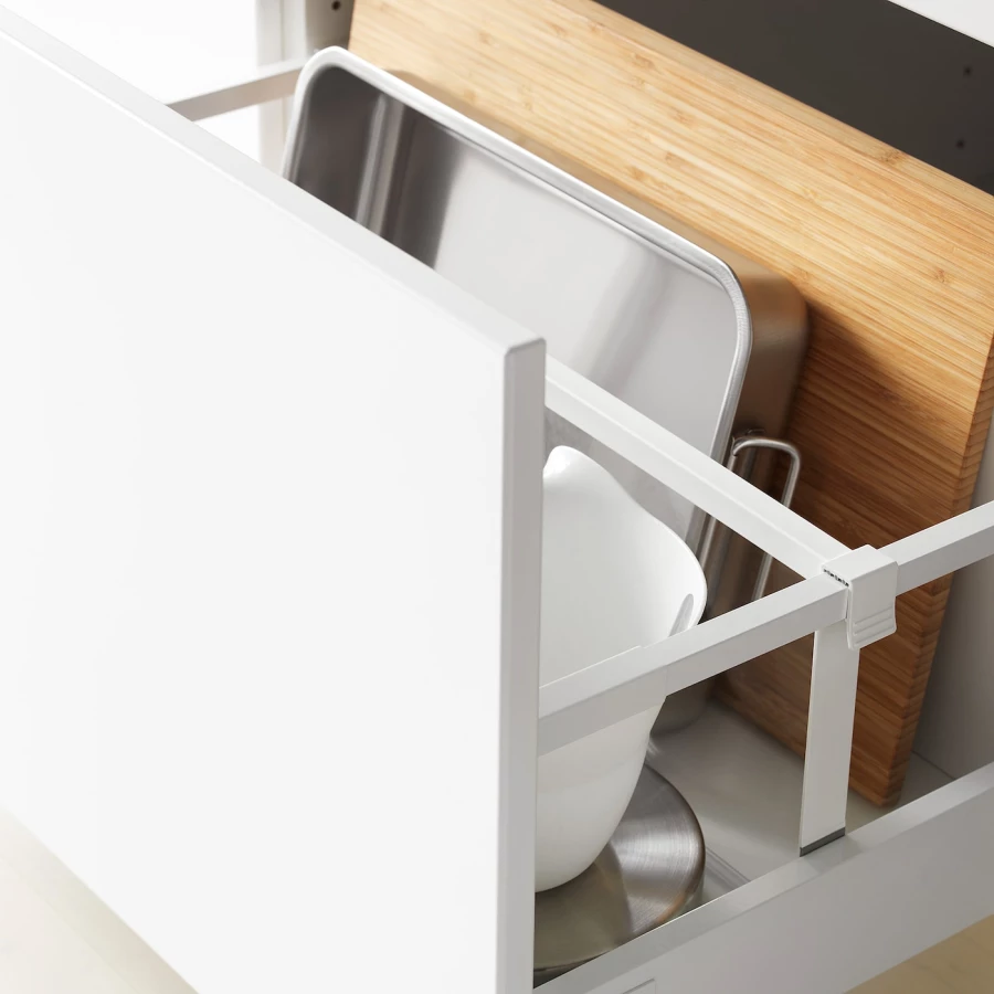 Ящик высокий - MAXIMERA IKEA/ МАКСИМЕРА ИКЕА, 56,4х21,2 см, белый (изображение №3)