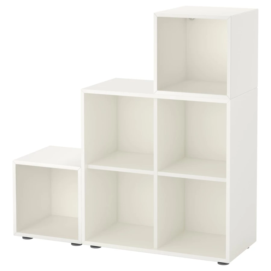Комбинация для хранения - EKET IKEA/ЭКЕТ ИКЕА, 105x35x107 ,белый (изображение №1)