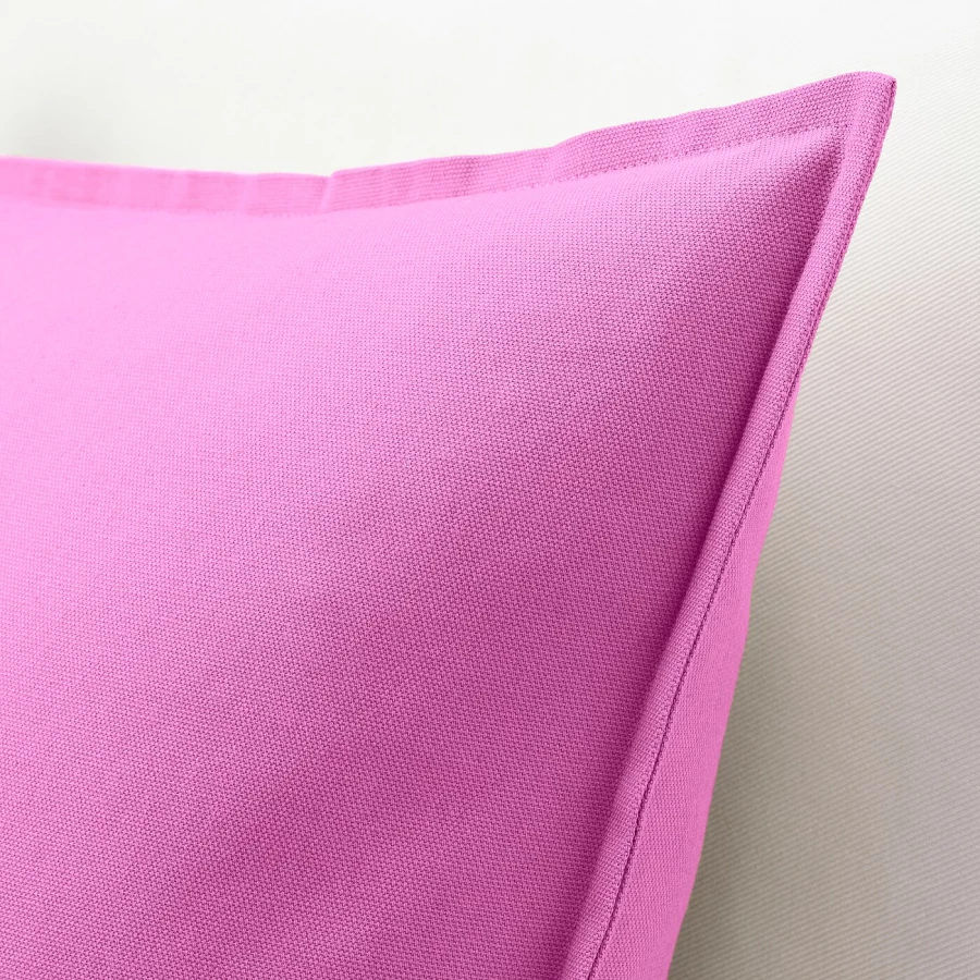 Подушка - GURLI IKEA/ ГУРЛИ ИКЕА, 50х50 см, розовый (изображение №4)