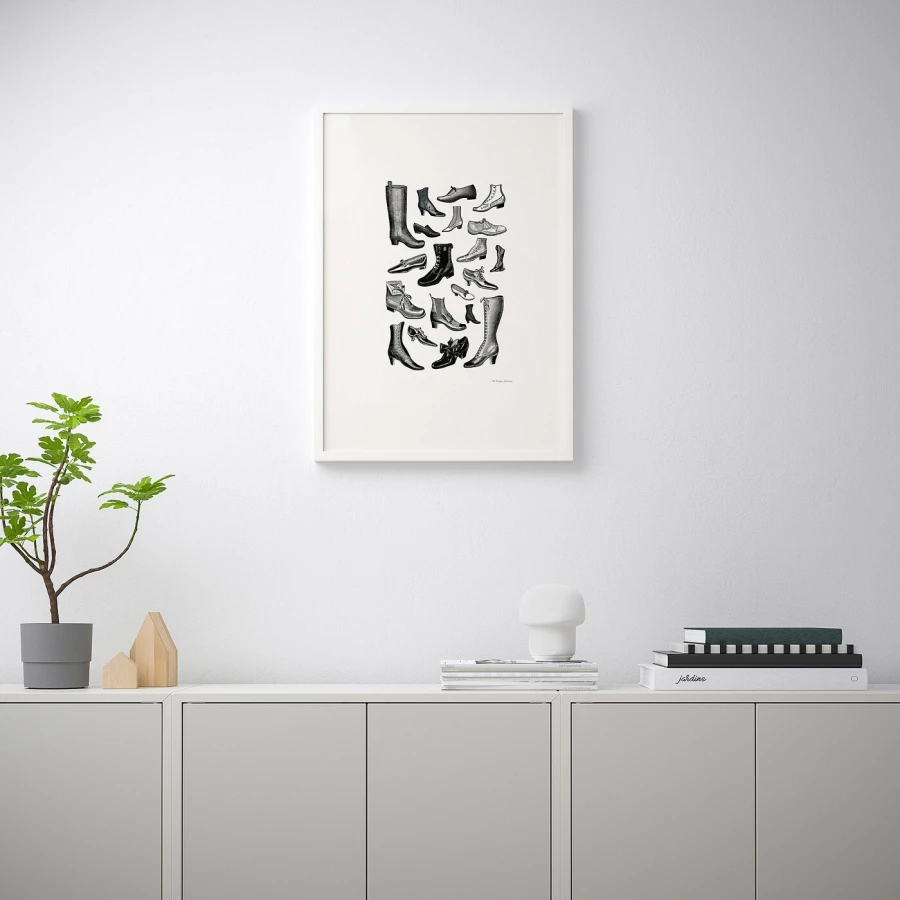 Постер - IKEA BILD, 50х70 см, «Модная обувь», БИЛЬД ИКЕА (изображение №2)