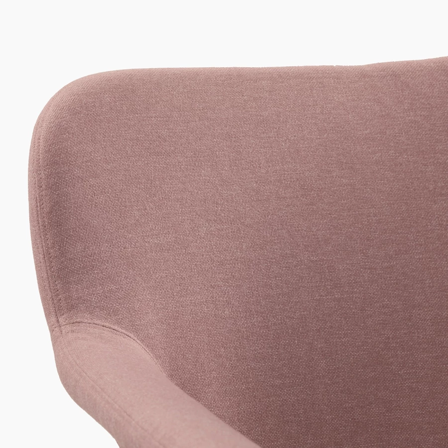 Кресло - IKEA VEDBO, 73х65х75 см, розовый, ВЕДБУ ИКЕА (изображение №5)