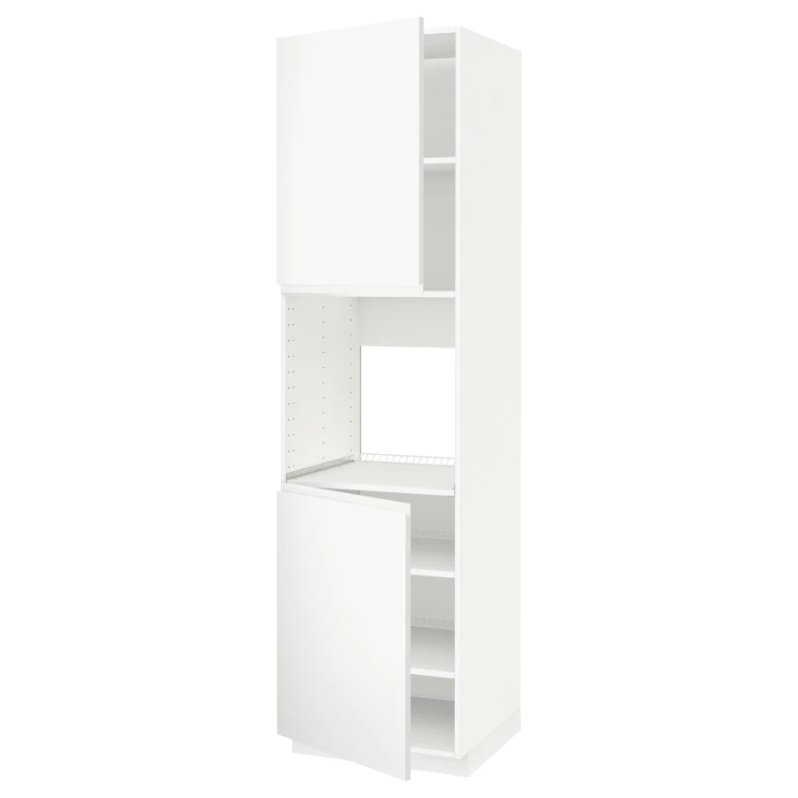 Модульный шкаф - METOD IKEA/ МЕТОД ИКЕА, 228х60 см, белый (изображение №1)