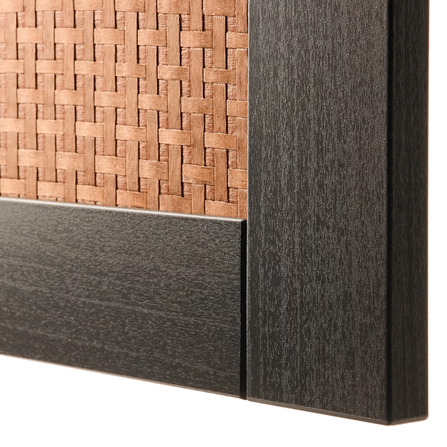 Дверца - STUDSVIKEN IKEA/ СТУДСВИКЕН ИКЕА,  60х26  см, черный/коричневый (изображение №2)