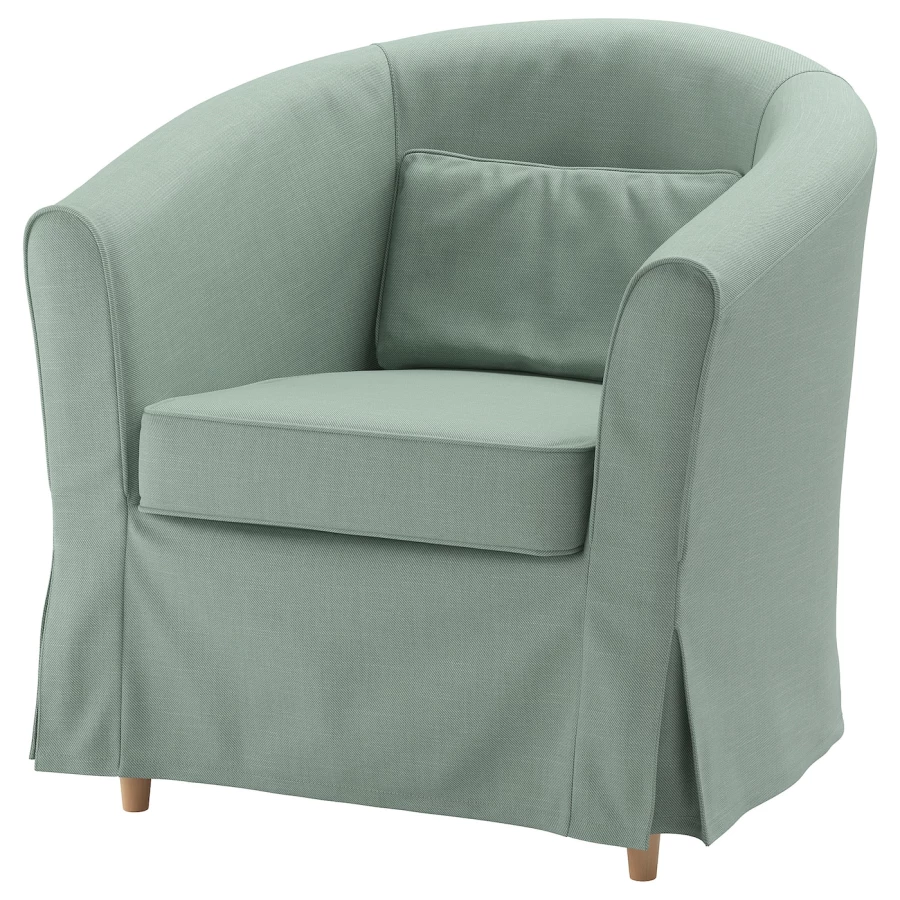 Чехол на кресло - TULLSTA IKEA/ ТУЛЬСТА ИКЕА,  зеленый (изображение №1)